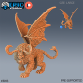 Classic Manticore 3D-printed model